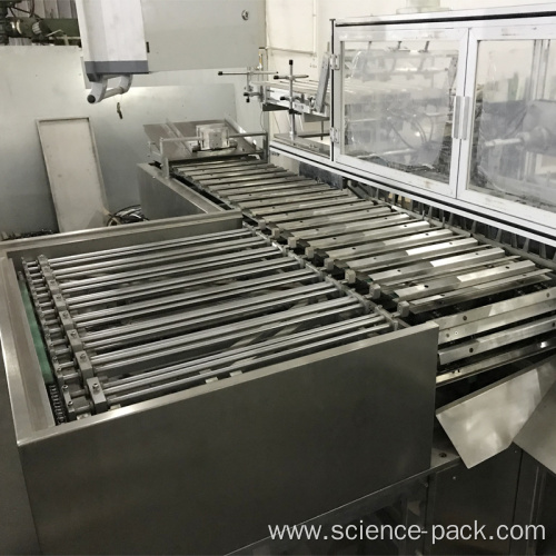 Aluminum Foil Roll Preservative Film Cartoning Machine